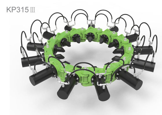 품질  Crush Round Concrete Pile Head Hydraulic Pile Breaker For Excavator , Pile Diameter 300~1050mm TYSIM KP315A 공장