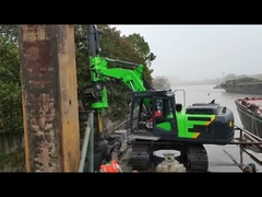 7 - 20t 굴삭기와 작은 회전식 시추기 가지고 다닐 수 있는 우물 기계 티심 Kr50