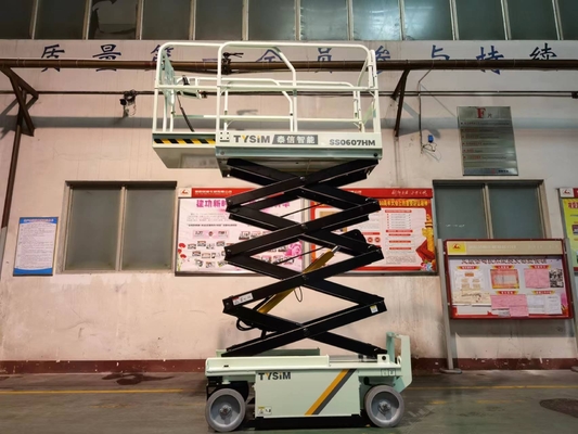 자체 추진의 수력 가공 작업 플랫폼 가위 리프트 조정 가능한 높이