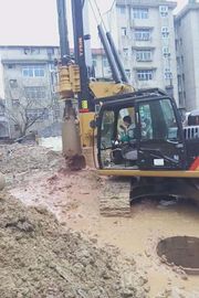 기초 Constraction 72m/min 주요 윈치 회선 속도를 가진 회전하는 유압 말뚝박기 공사 의장 장비
