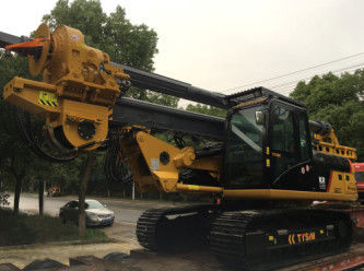 회전하는 유압 말뚝박기 공사 의장 기계 최대 드릴링 직경 드릴링 깊이 1000 mm TYSIM KR90C 32m