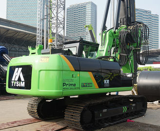회전하는 유압 말뚝박기 공사 의장 기계 최대 드릴링 직경 드릴링 깊이 1000 mm TYSIM KR90C 32m