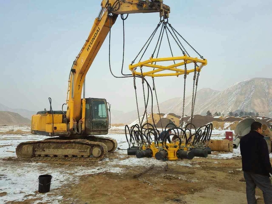 고효율 수력 파일 브레이커 18 모듈 조합 Kp380 1800 Mm