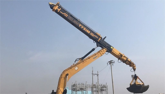 4.6t 발굴기 부착 부품 망원경 팔
