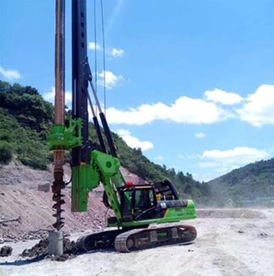 굴착 깊기 83m 회전 스파일 머신 직경 2500Mm 토크 360 KN.M KR360c 회전 스파일 리그