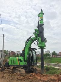 최대 토크 40kN.m KR40A가 드릴링 더미를 위한 직업적인 회전하는 말뚝박기 공사 의장에 의하여 구멍을 팝니다