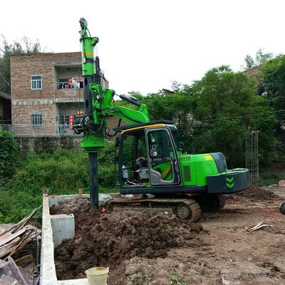 KR40A 높은 보안 녹색 유압 말뚝 박기 의장 12m 깊이 및 1200mm 직경