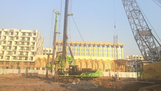 기초 유압 말뚝 박기 조작 직경 2500mm 깊이 54m