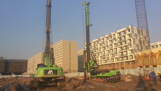 기초 유압 말뚝 박기 조작 직경 2500mm 깊이 54m