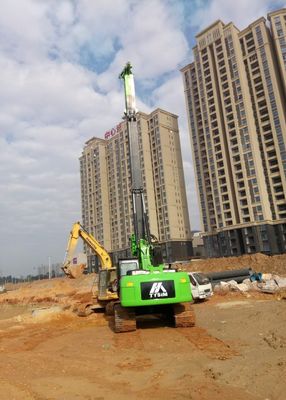 Kr150c 건설 재단 굴착 장비  정격 전력 112 kw 고안정성 52m 맥스 천공 깊이 땅속으로 낸 구멍 파일