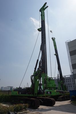 기계 TYSIM KR285C 맥스를 꿰뚫는 285 KN.M 80m 상호록킹 4 각추관 땅속으로 낸 구멍. 천공 직경 2500 밀리미터   깊이 80m