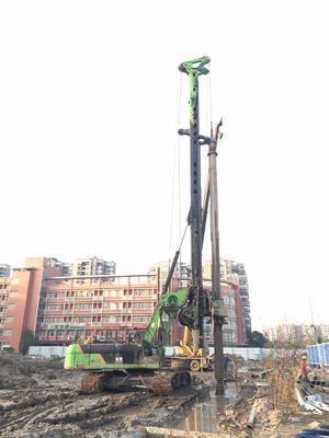 티심 KR220c를 꿰뚫는 2m Dia 68m 깊이 땅속으로 낸 구멍을 위한 토크 수력 건조물의 지주 장비 기계