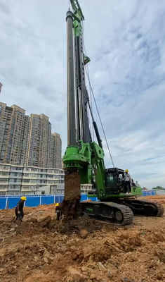 굴착 깊이 31m 스파일 기초 굴착 기계 회전 스파일 리그 지름 2000mm 낮은 머리 공간