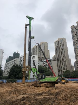 굴착 깊이 31m 스파일 기초 굴착 기계 회전 스파일 리그 지름 2000mm 낮은 머리 공간