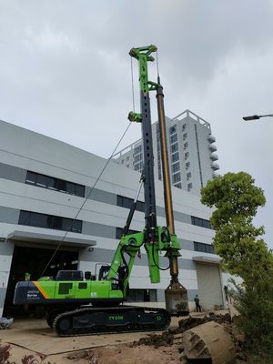 굴착 깊이 31m 스파일 기초 굴착 기계 회전 스파일 리그 지름 2000mm 낮은 머리 공간