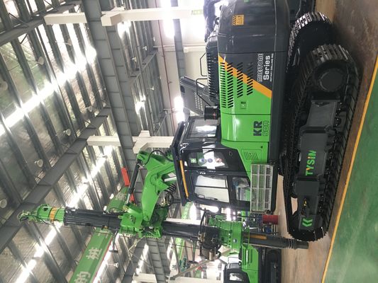 최대 파일 깊이 20mm, 유압 25-35 MPa, 파일 직경 300~1050mm 유압 말뚝 박는 기계