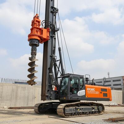 54m 파리 깊이 2500mm 지름과 320kN.m 토크와 함께 중량 수압 펌프 KR300C